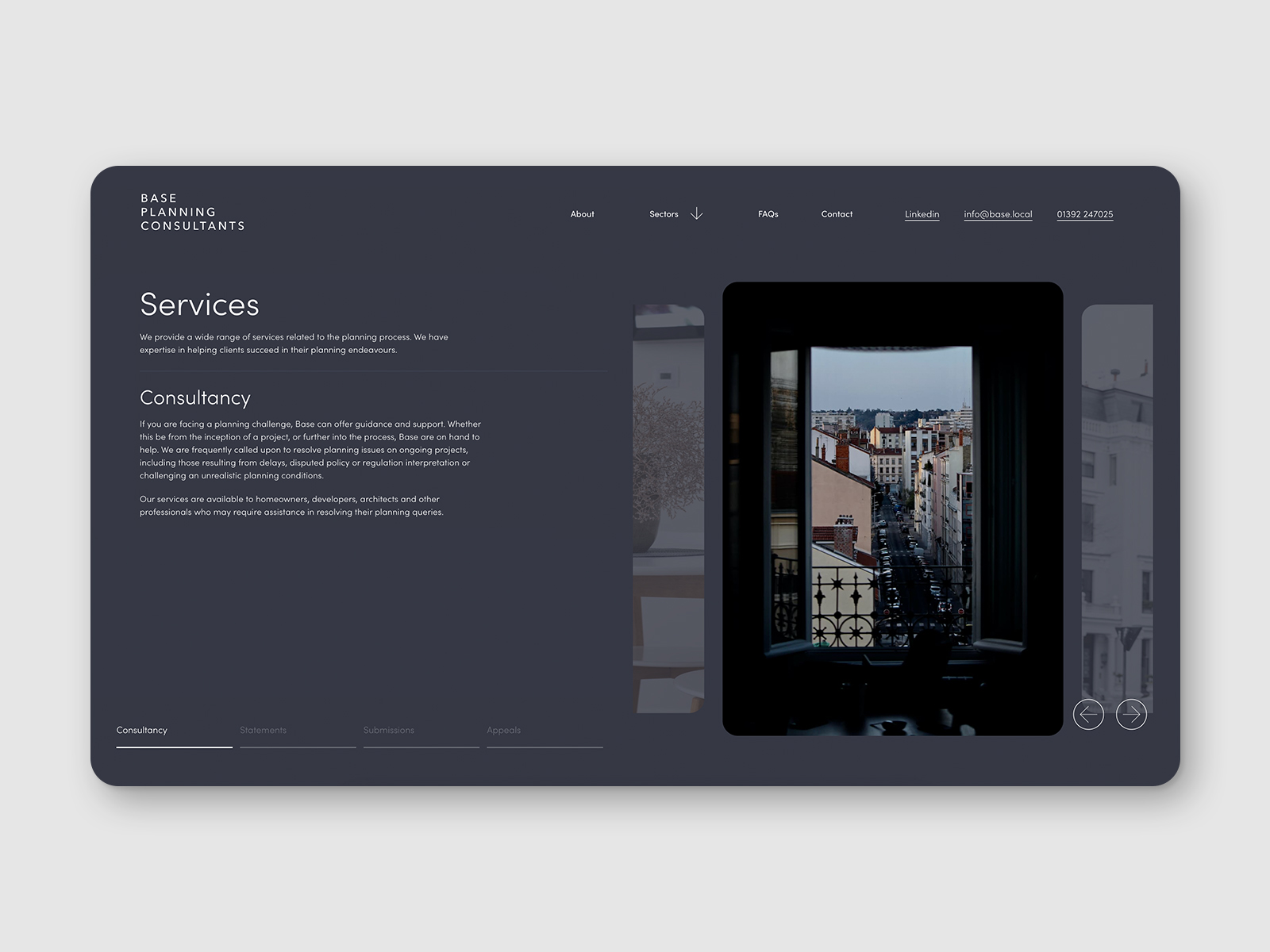 Services Slider