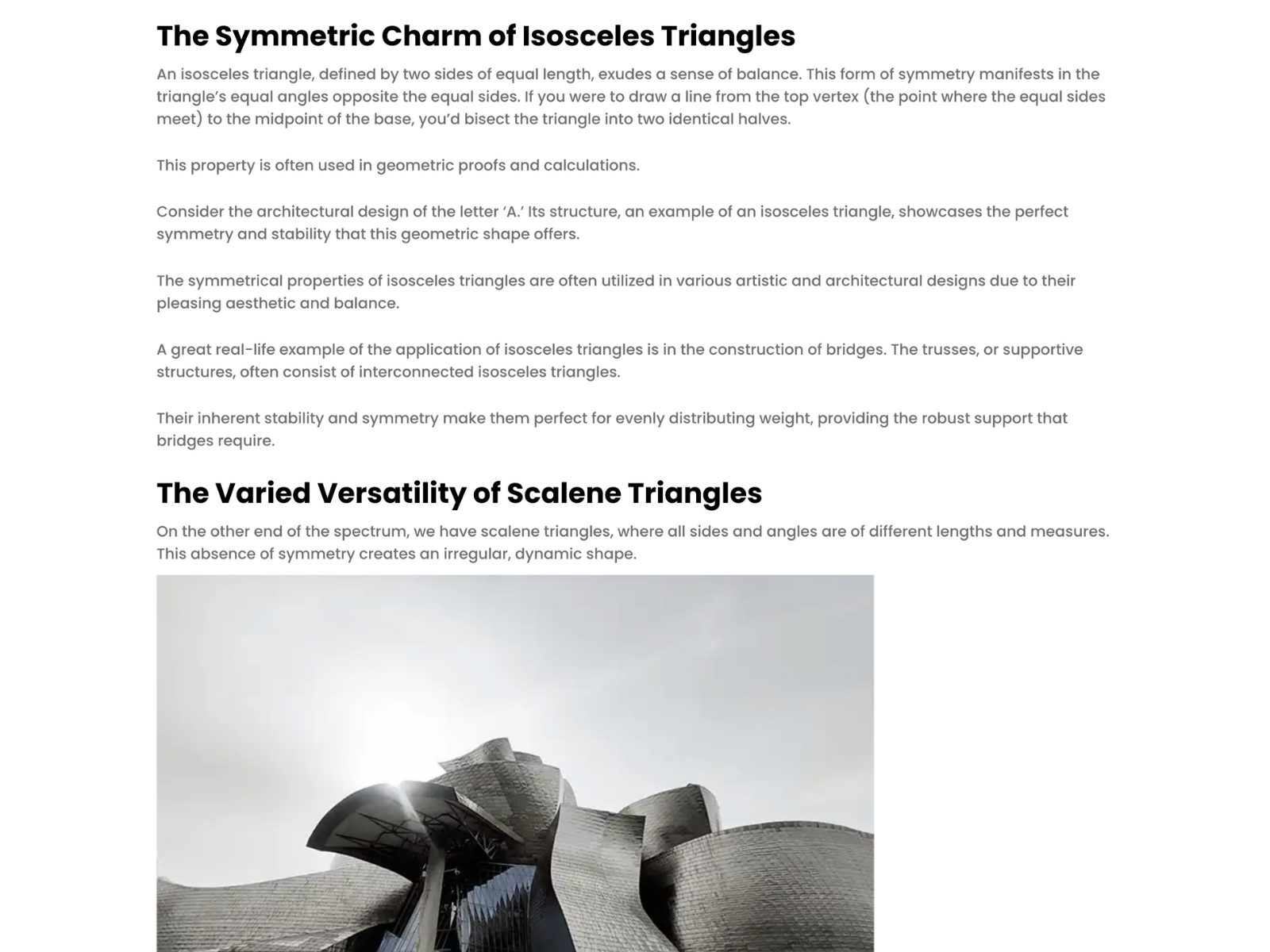 Example Of Math Article
