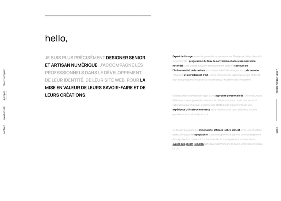 Thierry Chopain Portfolio
